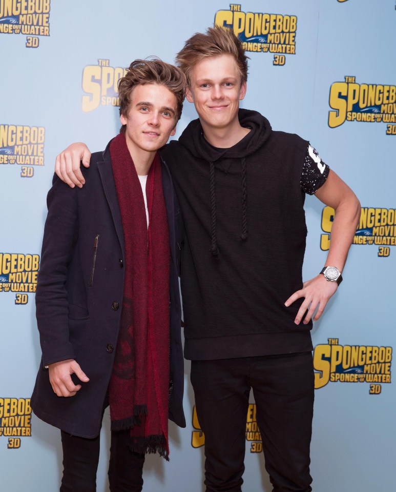 Joe Sugg and fellow vlogger Caspar Lee, 24, share a flat in London and often prank each other on their YouTube channels