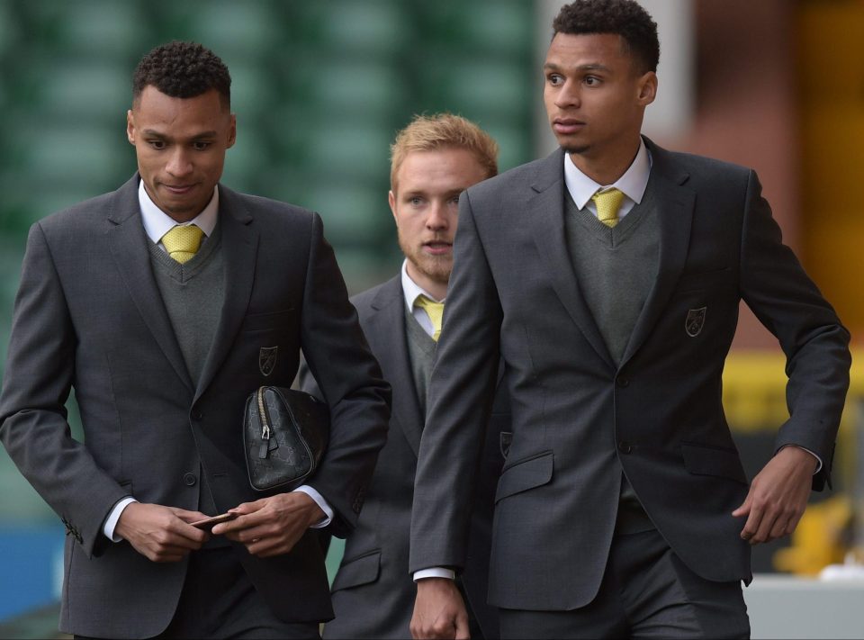  Widemen Jacob and Josh Murphy could become only the second twins ever to face each other in the top flight - following Michael and Will Keane