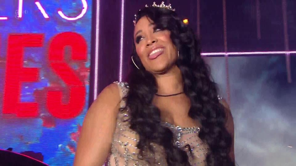  Natalie Nunn entered Celebrity Big Brother to the sound of Aretha Franklin's iconic song Respect