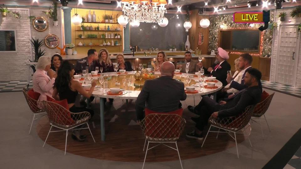  The 13 housemates got o know each other for the first time