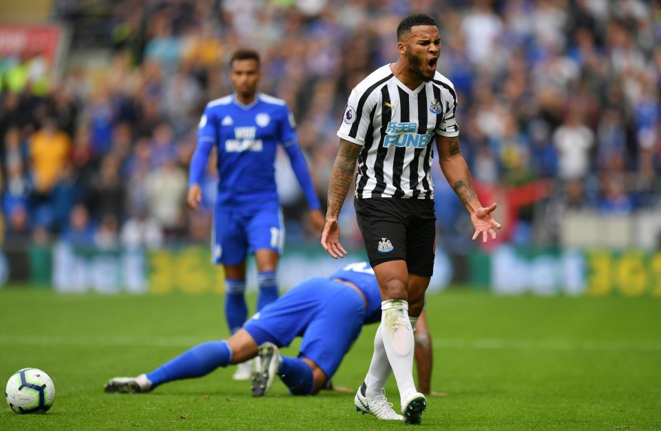  Jamaal Lascelles missed the game with an ankle problem according to the club