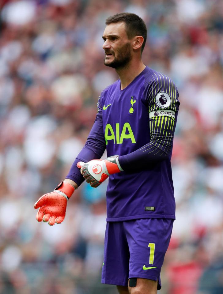  Lloris has made over 250 appearances for Tottenham since joining from Lyon in 2012