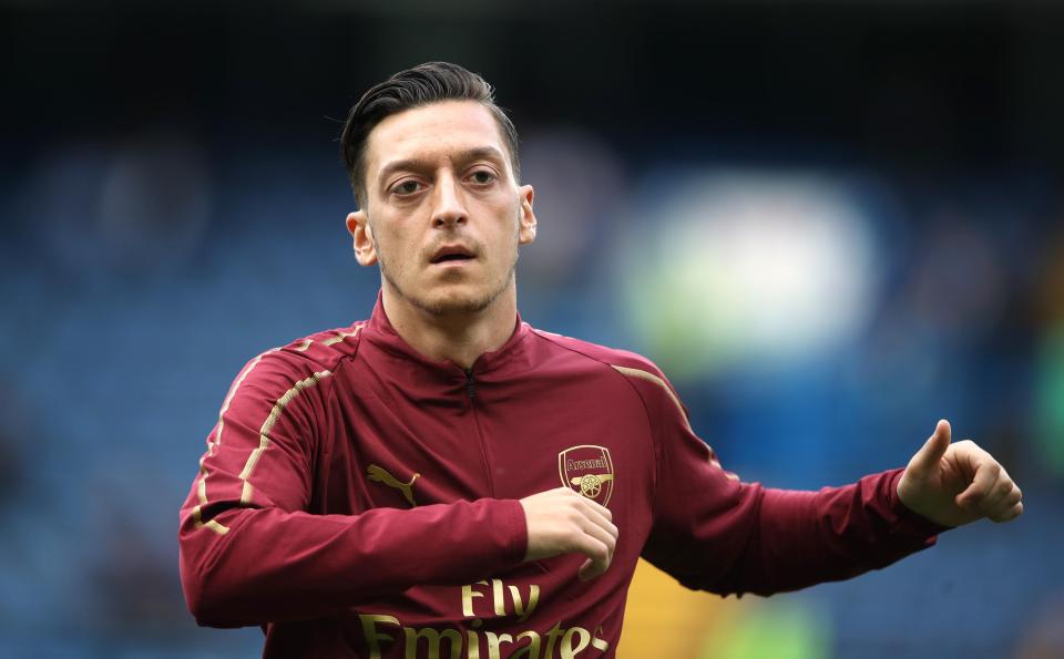  Mesut Ozil has been slammed by Vinnie Jones after he made himself unavailable for the game against West Ham through illness