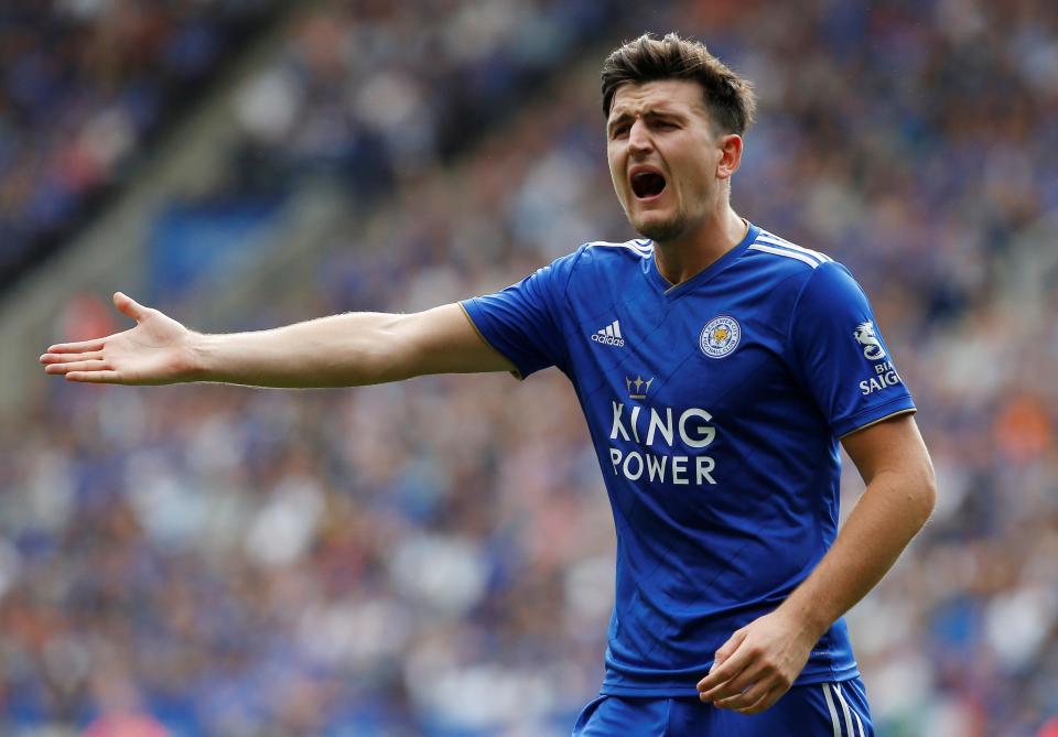  Leicester hope to tie down Manchester United target Harry Maguire next