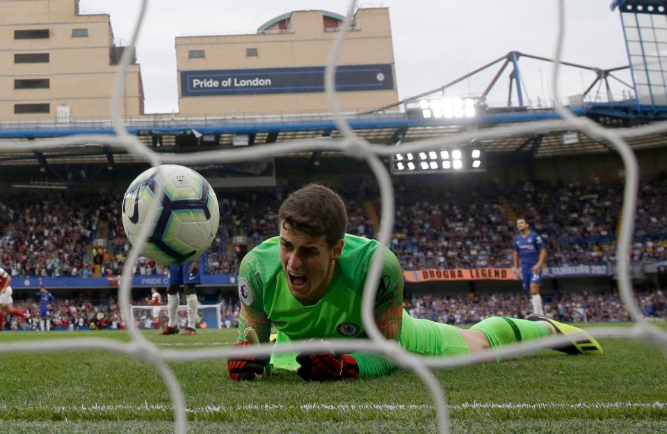  Bournemouth will want to test out Chelsea keeper Kepa