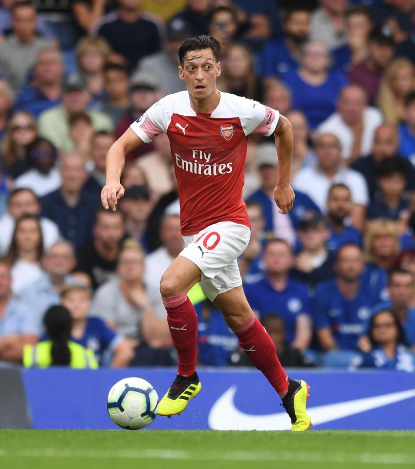  German World Cup winner Ozil failed to impress in the defeats against Manchester City and Chelsea this season