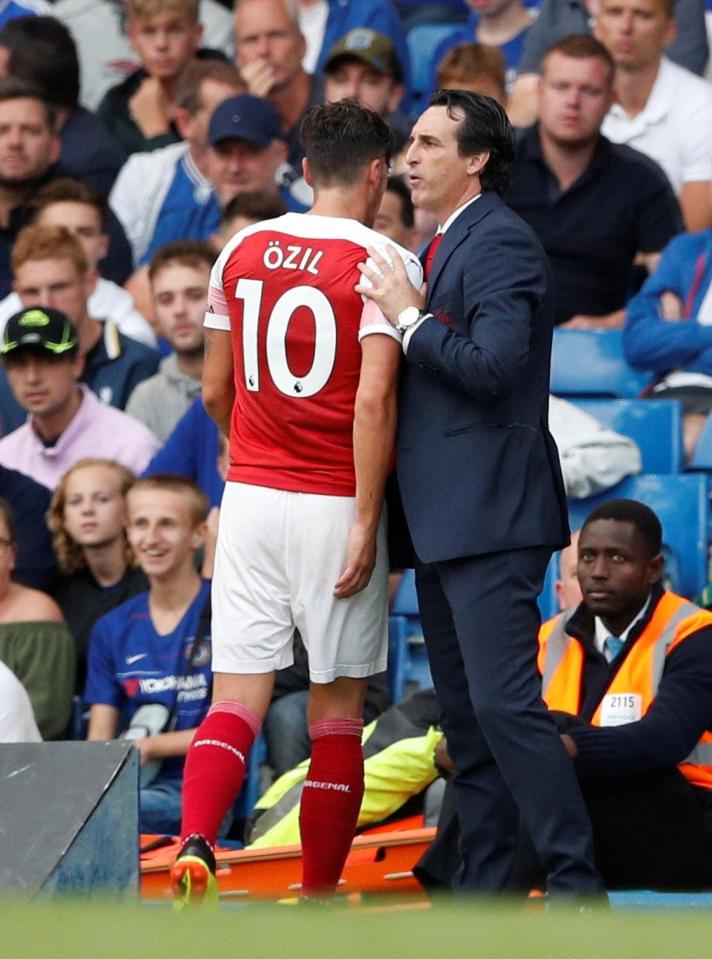  The Arsenal ace was named one of five captains by boss Unai Emery