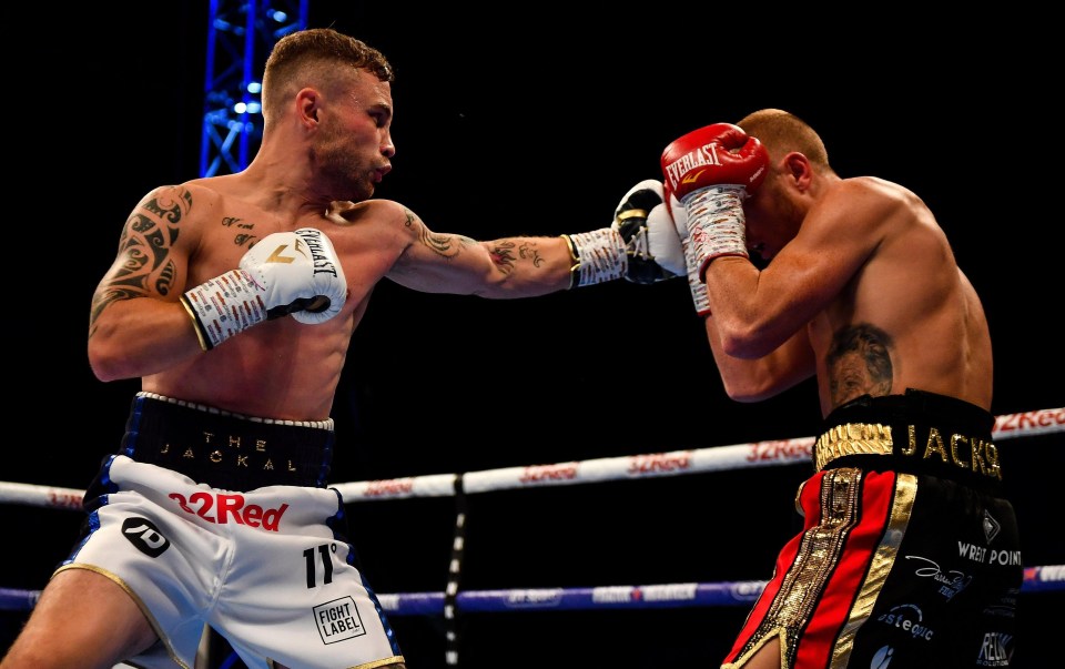 Carl Frampton secured a dominant win in front of his home crowd