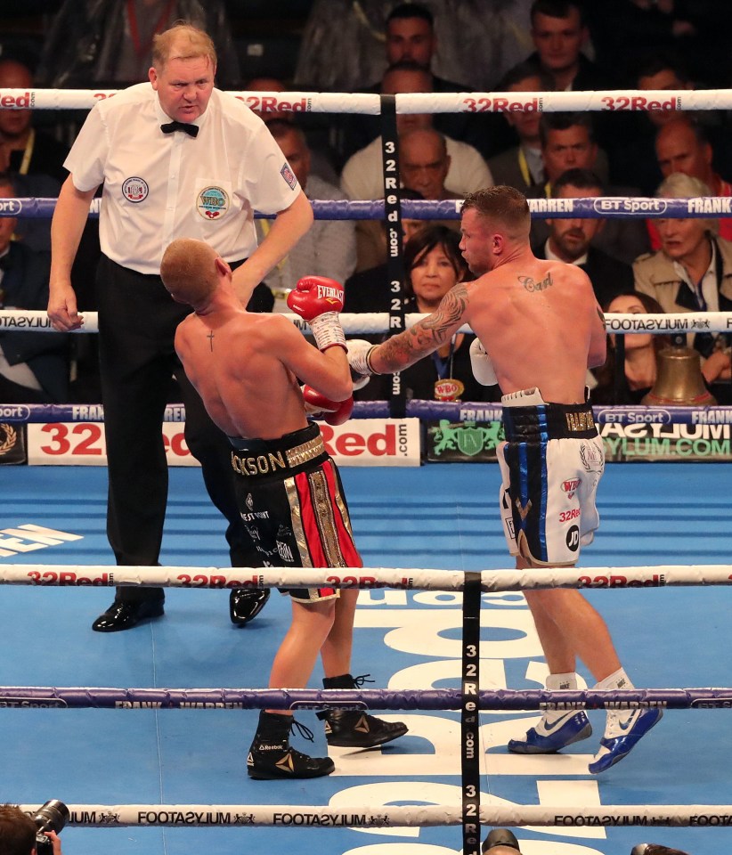 Frampton barely put a foot wrong throughout the contest