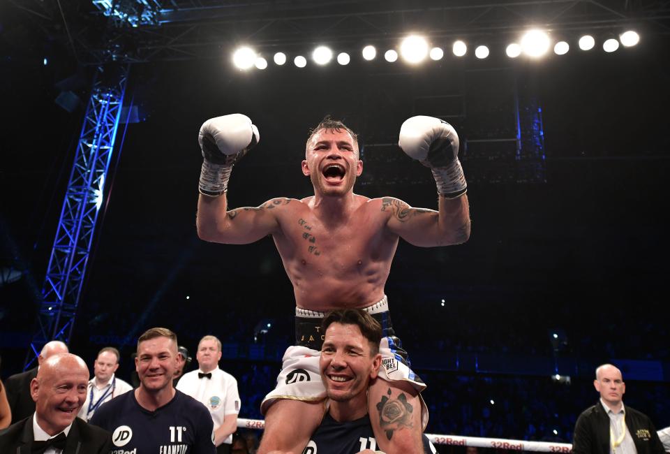  Carl Frampton delighted 24,000 fans crammed inside a transformed Windsor Park on Saturday night