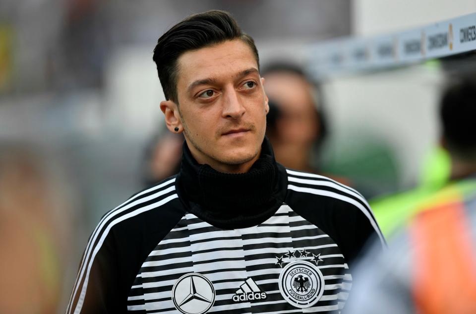  Ozil claimed he quit the Germany national side over racism