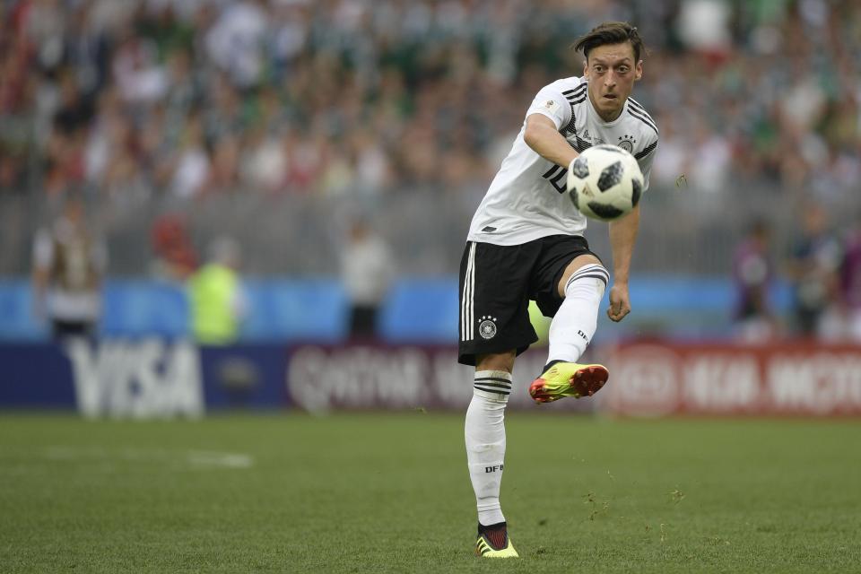  Ozil sensationally quit his national team after he felt he had been used as scapegoat for their World Cup result