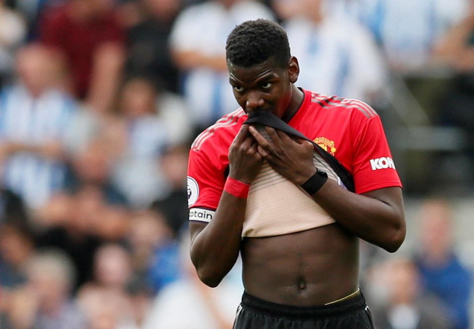 Paul Pogba was unhappy with the attitude his team showed