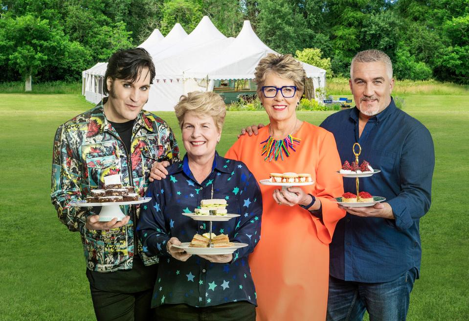  Paul Hollywood is one of the many judges on this season's Bake Off