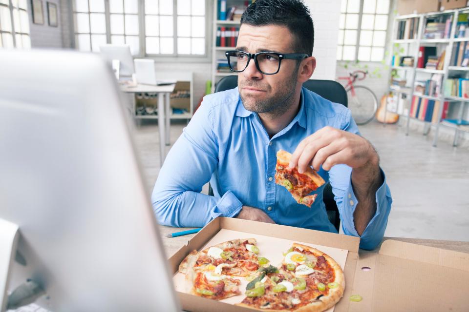  If you're eating the wrong foods at work your concentration is going to be seriously lacking