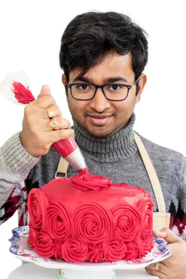  Rahul applies his skills from being a research scientist to baking