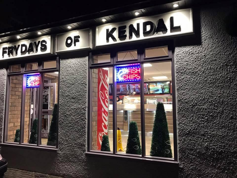  Frydays in Kendal, Cumbria, is a husband and wife run fish & chip shop, with gluten free offerings to boot