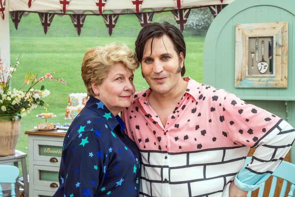  Bake Off fans took to Twitter to discuss Noel Fielding's new Elvis haircut