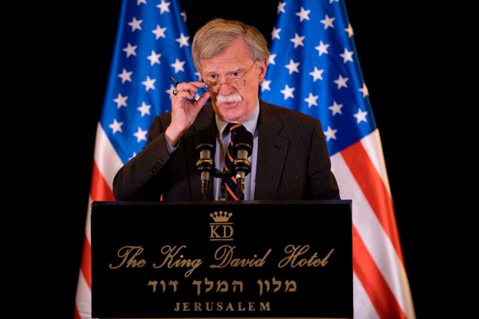  US National Security Adviser John Bolton said the US will respond 'very strongly' if the Syrian regime uses chemical weapons again