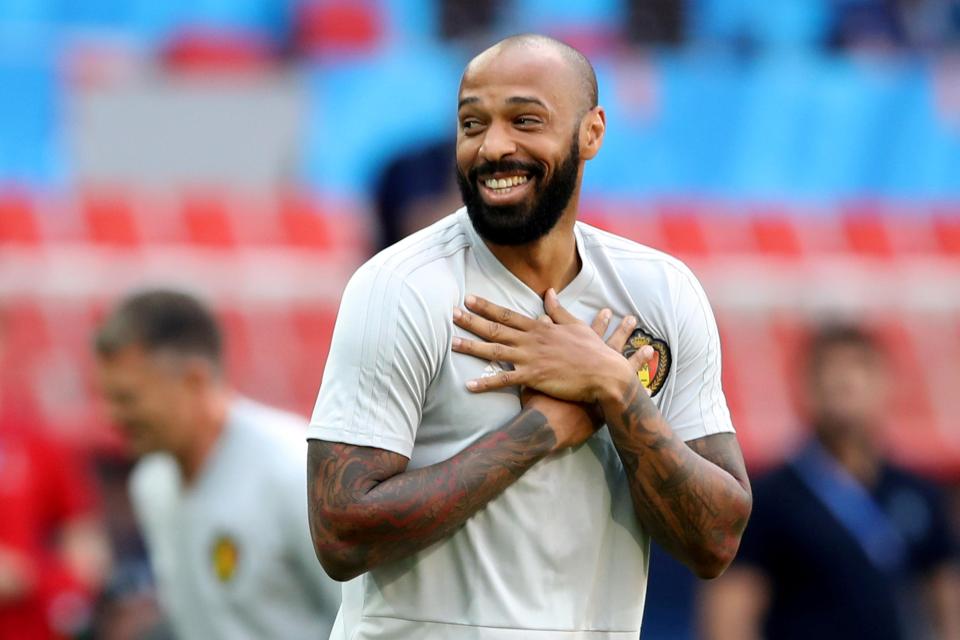  Thierry Henry is favourite to take over a the Nouveau Stade