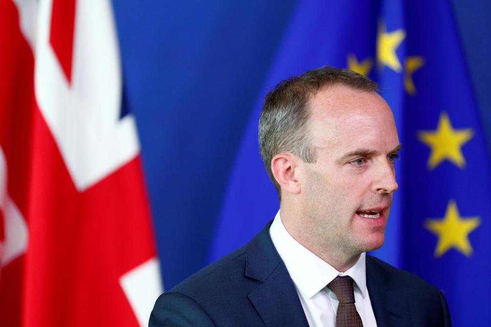  Brexit Secretary Dominic Raab last week unveiled Britain’s no deal plans would seek to make our departure as smooth