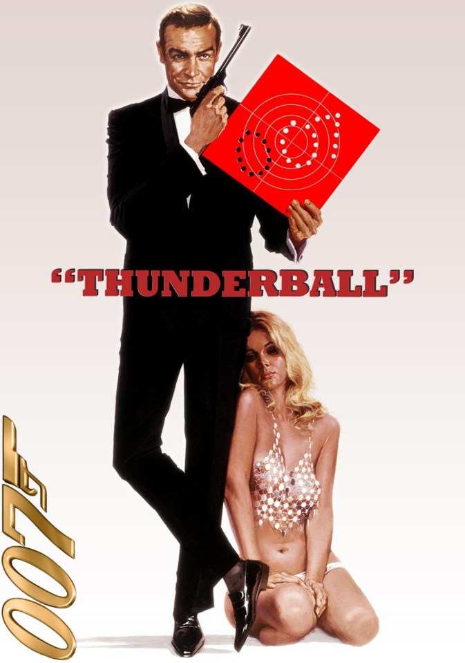 Thunderball, fronted by Sean Connery in 1965, was a huge hit for the franchise