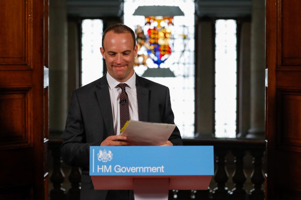  We commend Dominic Raab for this brutally honest assessment of what a No Deal Brexit will look like