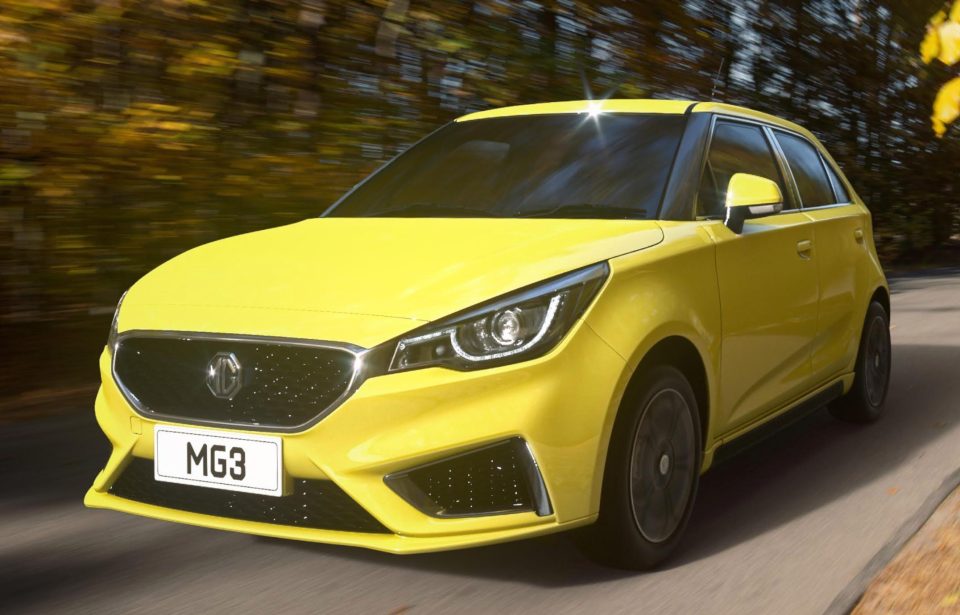  MG's designers have brought the styling of the MG3 right up to date