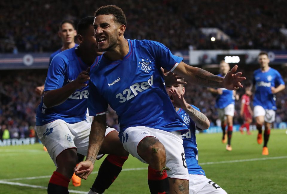  Connor Goldson scored to put the Gers in the driving seat