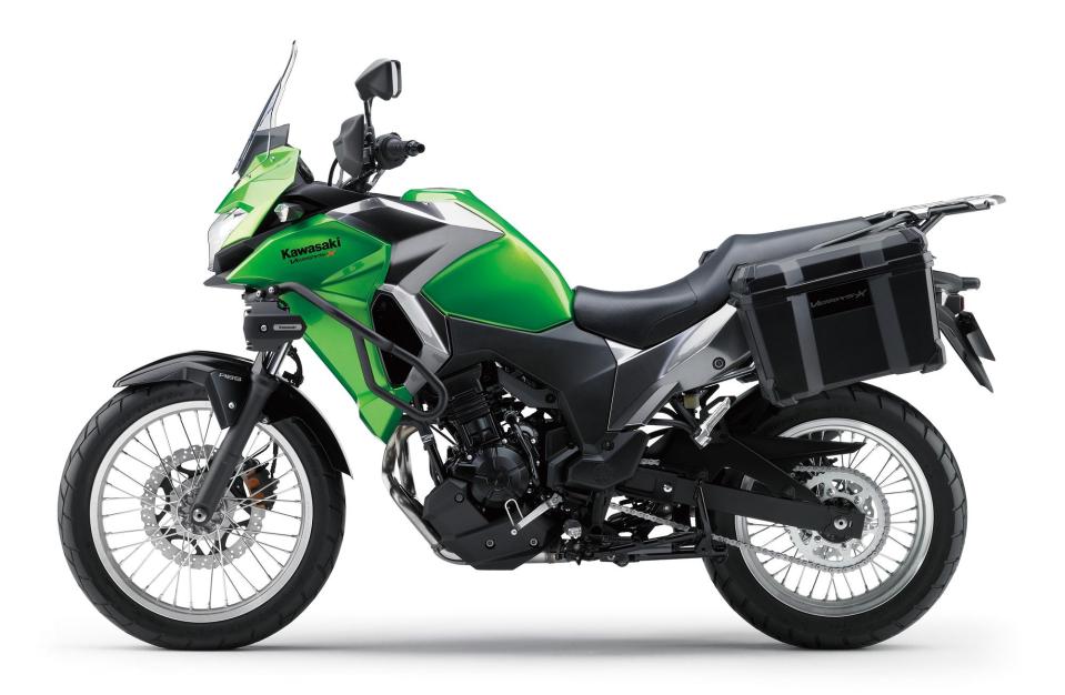  It's one of the smallest models in the adventure bike range, but don't be fooled into thinking the Versys-X300 is a baby