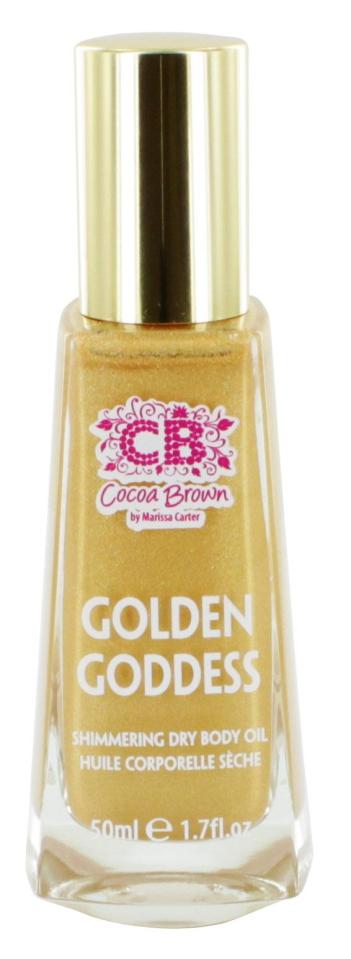  But the Golden Goddess Shimmering Dry body oil from Cocoa Brown is only £9.99