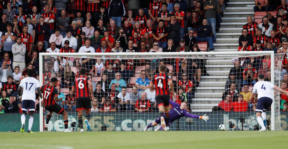  King kept his calm from the penalty spot on 75 minutes