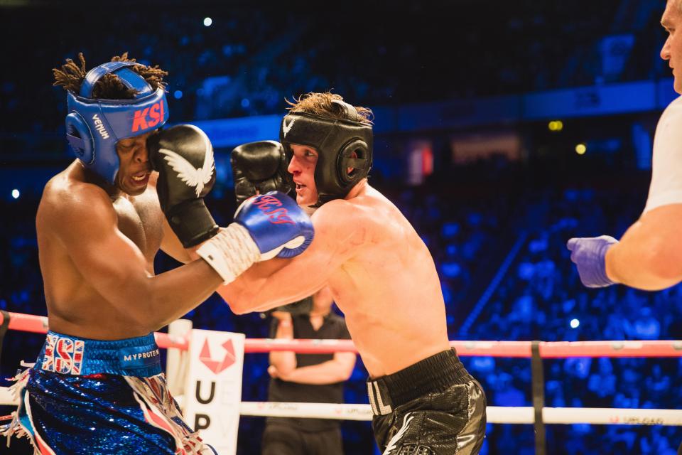  KSI and Logan Paul's fight was scored as a majority draw in Manchester on Saturday night