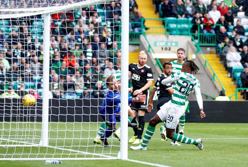  Boyata had the last laugh, though - scoring the only goal of the game as the Bhoys recorded a 1-0 win against Hamilton