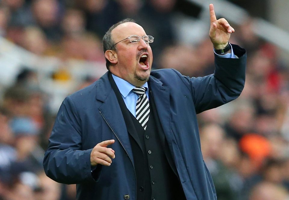  Benitez saw his Magpies side lose 2-1 to against Maurizio Sarri's Blues side