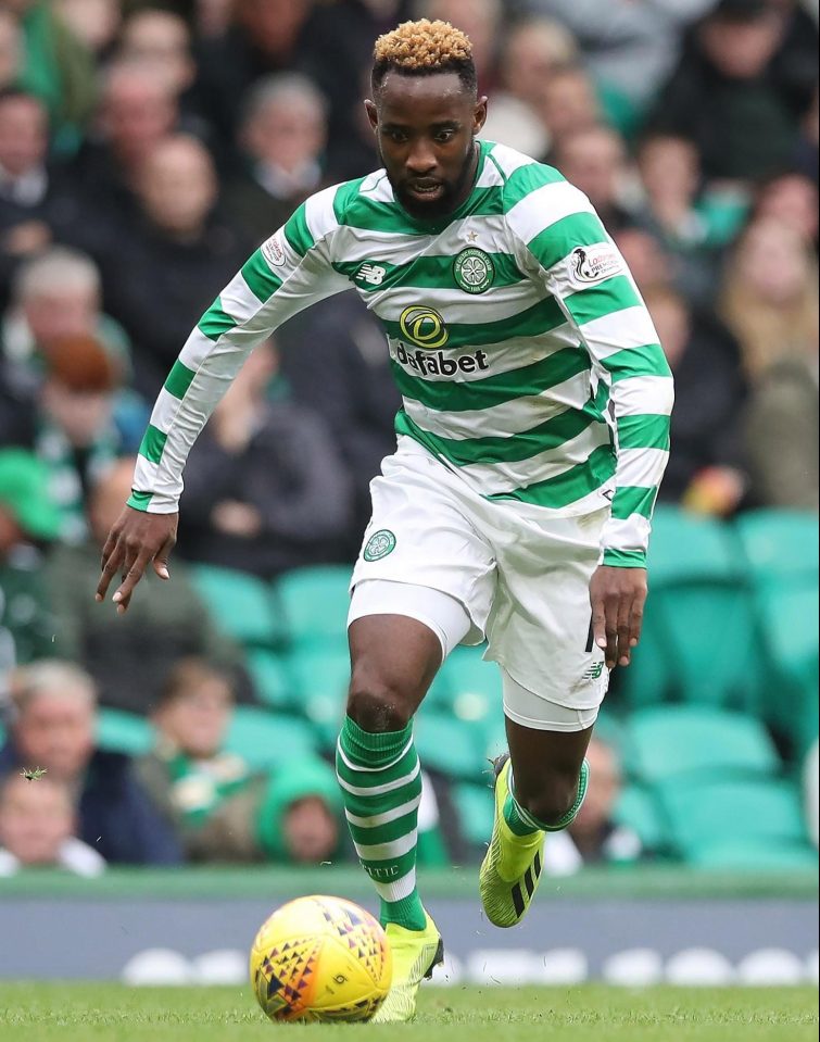  Moussa Dembele could be on the brink of leaving Celtic for Lyon