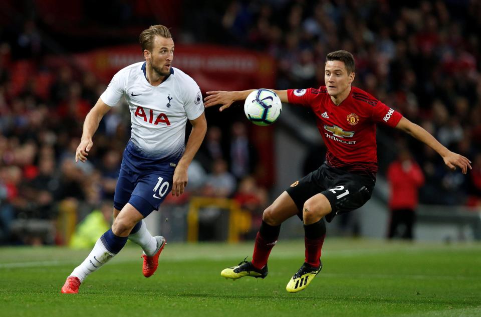  The Sky pundit also criticised the gamble to use Ander Herrera as a defender against Spurs