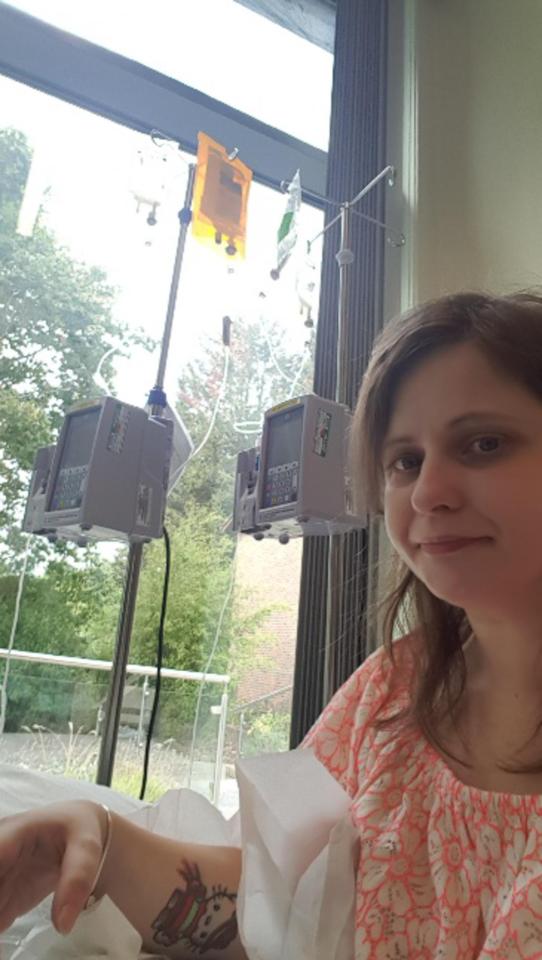  Tasha was devastated to be told that the cancer has now spread to her neck and back