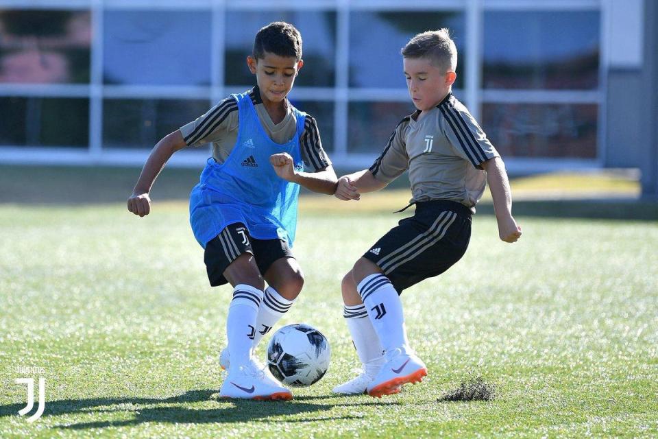  Cristiano Ronaldo Jr is training with the Juventus Under-9 team as he attempts to hit the heights his famous father has