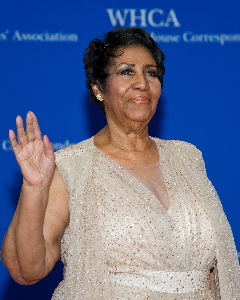 Aretha at the 2016 White House Correspondents Association Annual Dinner