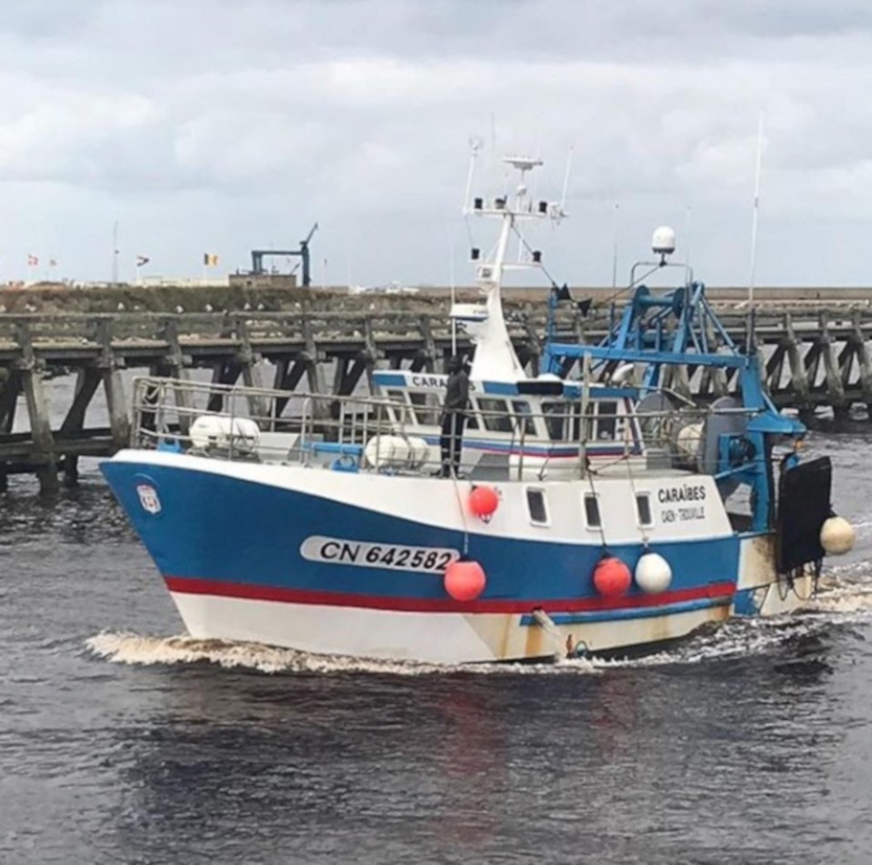 French fishermen have clashed with their British counterparts who are apparently nabbing all the scallops before they get a chance