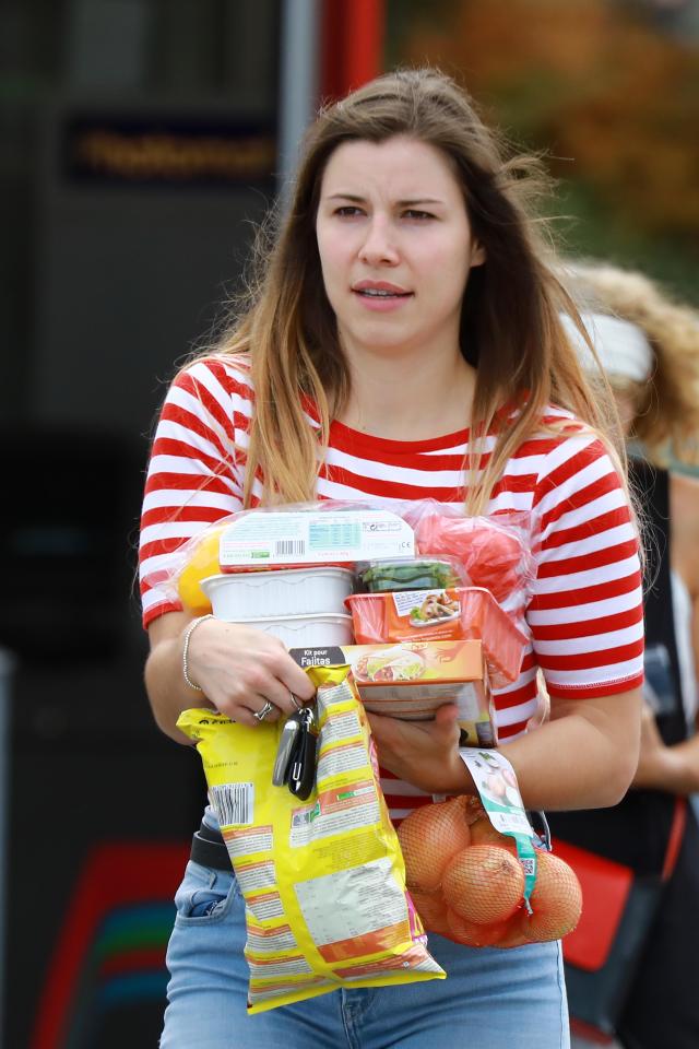  Manon Lagreve lstocked up with supplies but bought some ready meals just in case while in Brittany