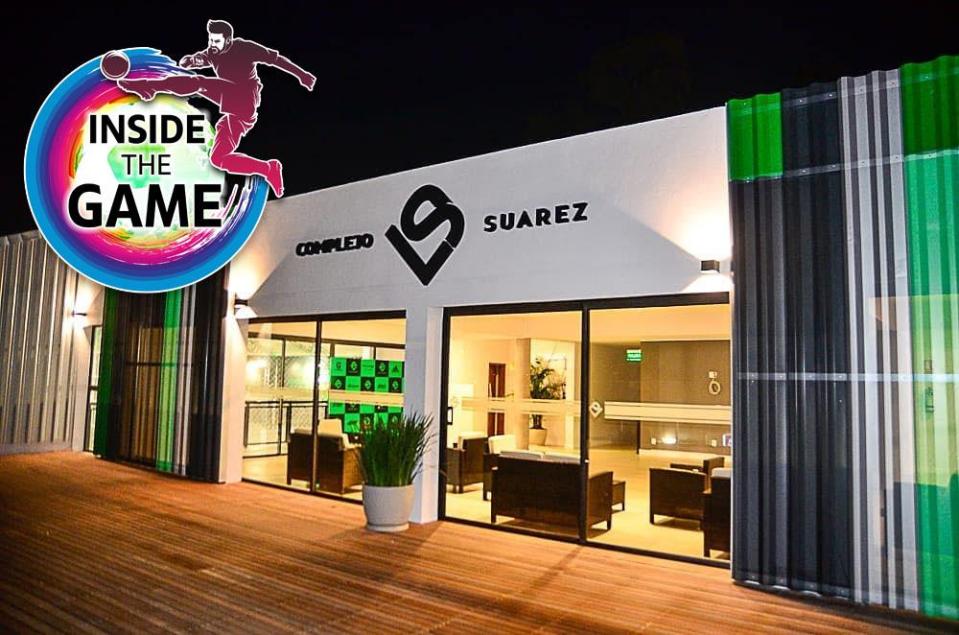  Luis Suarez has launched his very own football facility