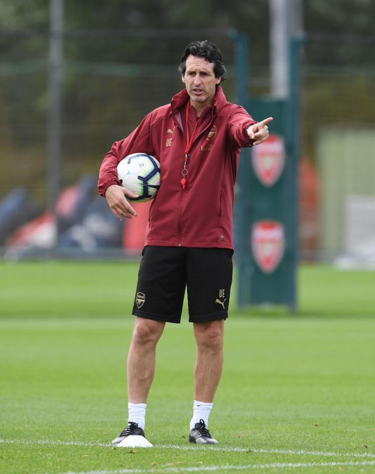  Emery was forced to deny reports that Ozil was involved in a bust-up with him