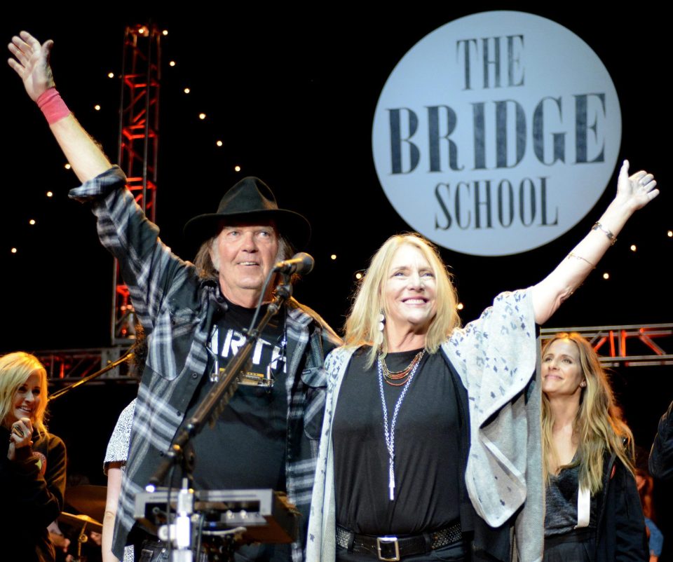  Neil and Daryl started dating in 2014, after his divorce from wife of 36 years, Pegi Young, seen here with the rocker in 2015