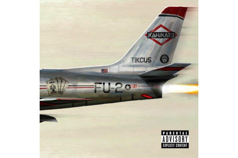  The album art features the rear end of a fighter plane with the tail marker FU-2