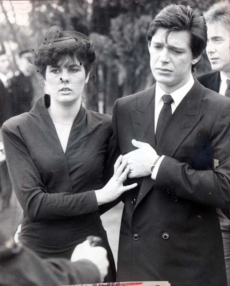 The real Jemery Bamber pictured with girlfriend Julie Mugford in 1985