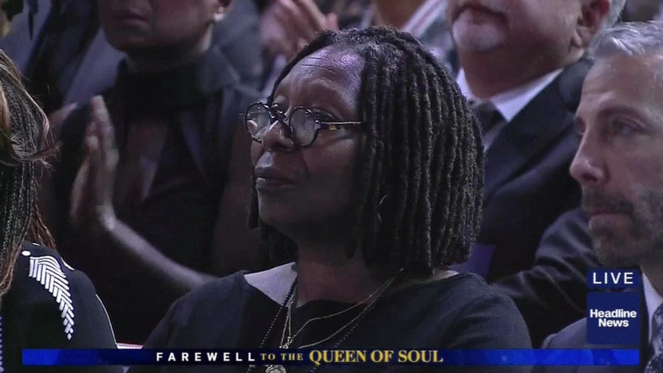 Actress Whoopi Goldberg was among the world-famous stars in attendance