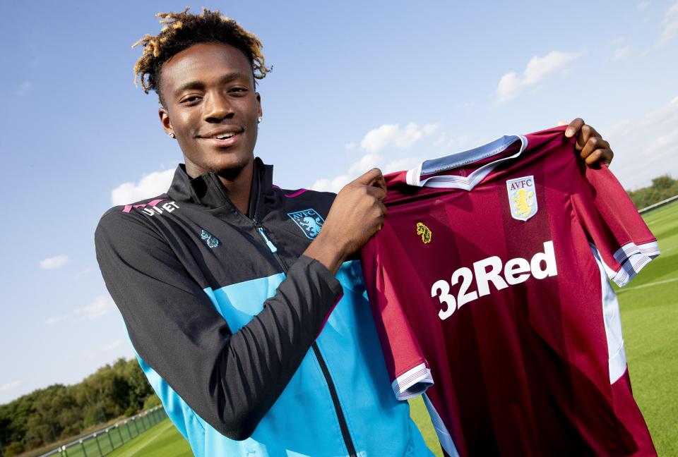  England youth international Abraham is targeting promotion success with the Villans