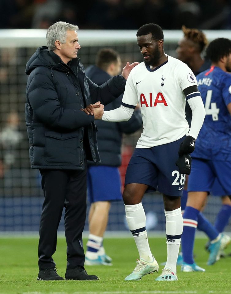  Jose Mourinho and Tanguy Ndombele are said to have had an epic fallout